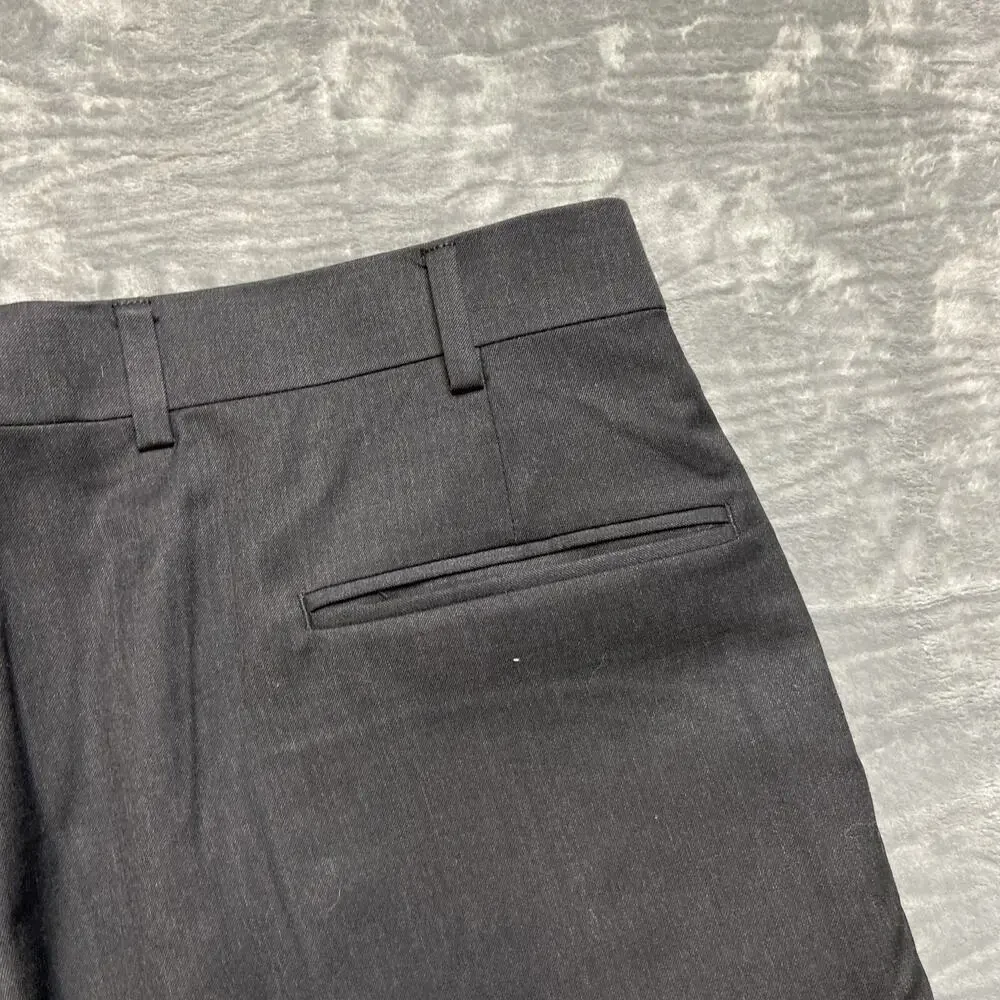 Jos. A. Bank Travelers Collection Pleated Dress Pants Men's Size‎ 38x30 Black